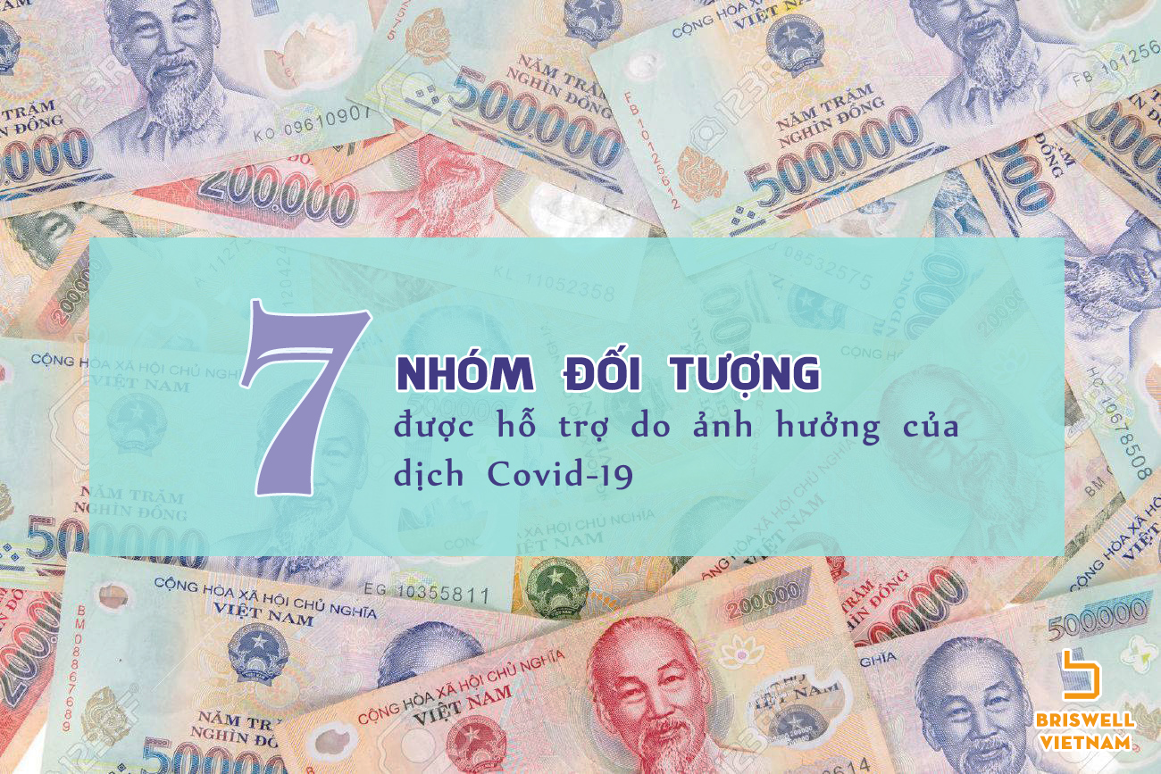 7 NHÓM ĐỐI TƯỢNG ĐƯỢC HỖ TRỢ DO ẢNH HƯỞNG CỦA DỊCH COVID-19