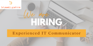 Tuyển dụng Experienced IT Communicator 